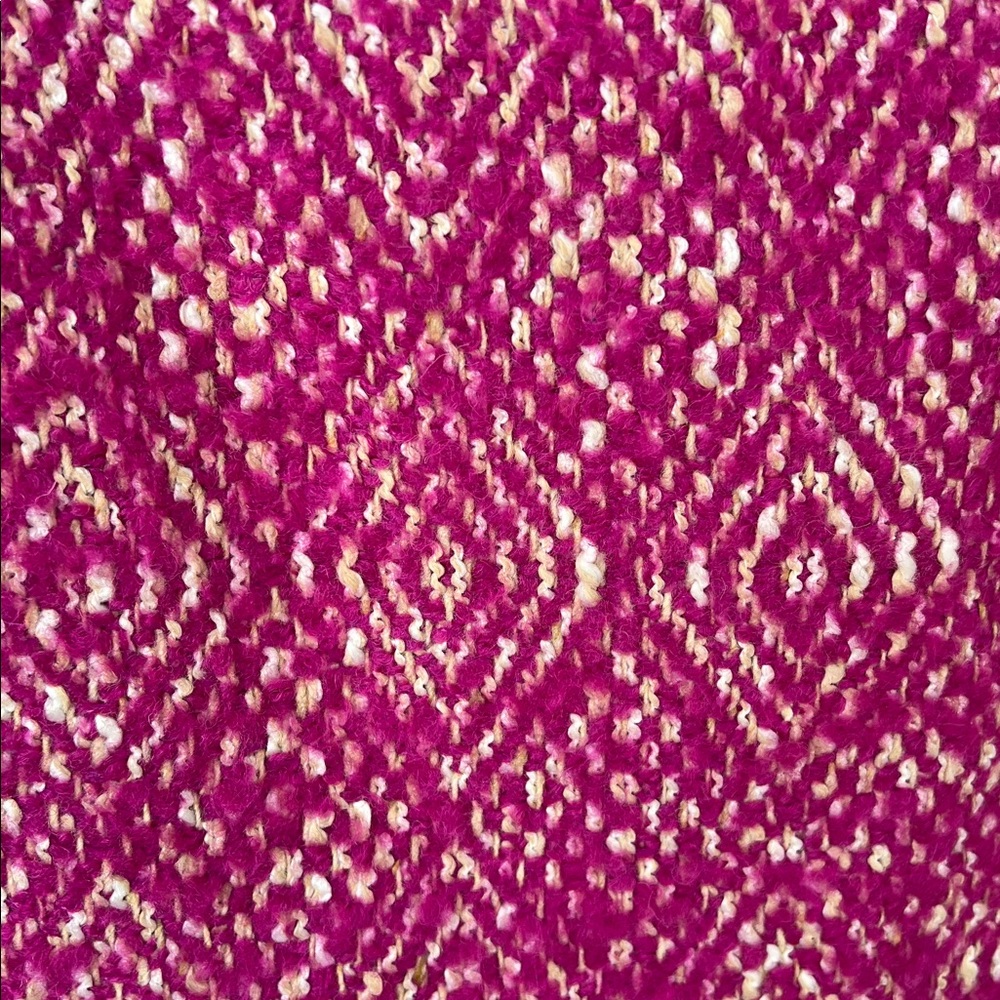 A J. Crew Pink and white Geometric tweed #2 Pencil Skirt in size 10 - Picture 2 of 10